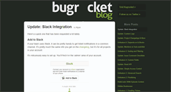 Desktop Screenshot of blog.bugrocket.com